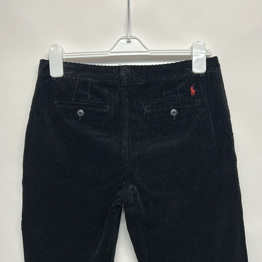 Black Corduroy Pants polo, Ralph Lauren boy size 100% cotton - Picture 5 of 6